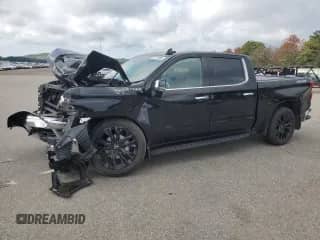 2022 Chevrolet Silverado 1500 LTZ z VIN 3GCUDGED6NG502332, wystawiony jako Copart lot #65117085 z przebiegiem 21 448 mil mil oraz Szkoda całkowita • Salvage title. Historia ofert i sprzedaży dostępna na DreamBid. Obrazek 1.