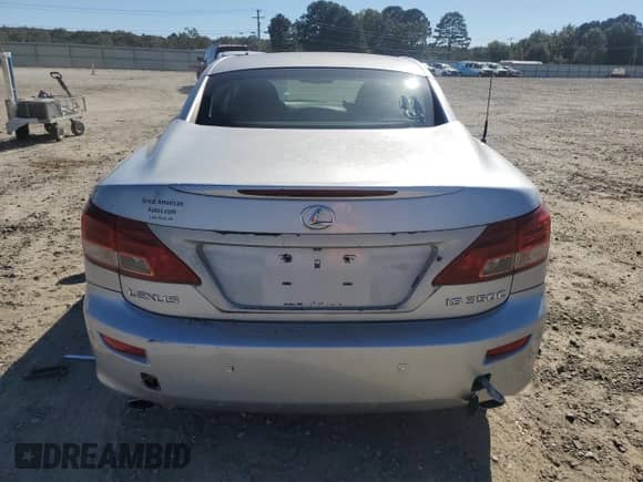 2010 Lexus IS 350 C with VIN JTHFE2C29A2500053, listed as a Copart auction lot 89509085 with 100,149 mi miles and Clean title. Bid and sale history available at DreamBid. Image 6.