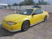 2002 Chevrolet Monte Carlo SS с VIN 2G1WX15K829318763, выставлен на аукционе IAAI как лот 43031766 с пробегом 279 972 миль миль и . История ставок и продаж доступна на DreamBid. Изображение 2.
