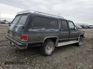 1991 Chevrolet Suburban с VIN 1GNEV16K2MF151633, выставлен на аукционе Copart как лот 43584815 с пробегом 147 592 миль миль и Чистый • Clean title. История ставок и продаж доступна на DreamBid. Изображение 3.