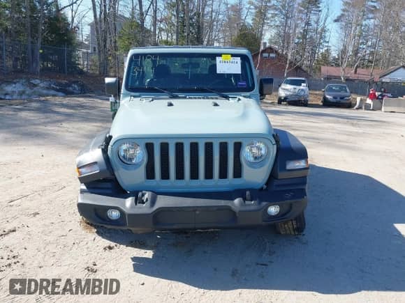 2023 Jeep Wrangler Sport with VIN 1C4GJXAN8PW640978, listed as a IAAI auction lot 41843414 with 16,440 mi miles and . Bid and sale history available at DreamBid. Image 12.