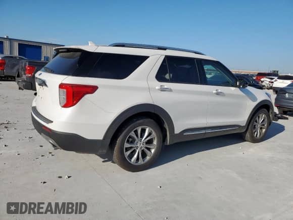 2021 Ford Explorer Limited z VIN 1FMSK7FH6MGC13875, wystawiony jako Copart lot #62504965 z przebiegiem 21 744 mil mil oraz Czysty tytuł • Clean title. Historia ofert i sprzedaży dostępna na DreamBid. Obrazek 3.