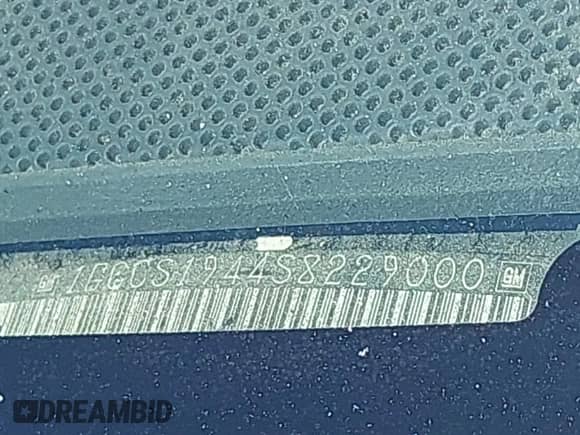 1995 Chevrolet S-10 LS с VIN 1GCCS1944S8229000, выставлен на аукционе IAAI как лот 42618889 с пробегом 204 336 миль миль и . История ставок и продаж доступна на DreamBid. Изображение 9.