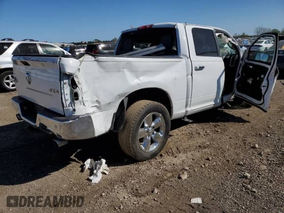2017 Ram 1500 SLT with VIN 1C6RR7LT7HS644226, listed as a Copart auction lot 73575854 with Not provided miles and Salvage title. Bid and sale history available at DreamBid. Image 3.