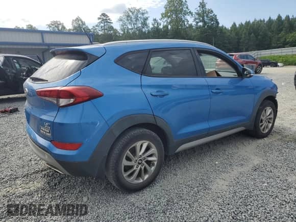 2017 Hyundai Tucson Eco with VIN KM8J3CA21HU311501, listed as a Copart auction lot 65470175 with 105,407 mi miles and Salvage title. Bid and sale history available at DreamBid. Image 3.