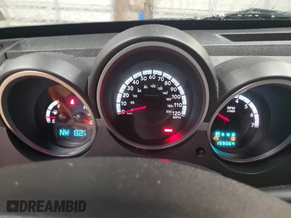 2010 Dodge Nitro with VIN 1D4PU6GX8AW163408, listed as a Copart auction lot 62915384 with 159,064 mi miles and Clean title. Bid and sale history available at DreamBid. Image 9.