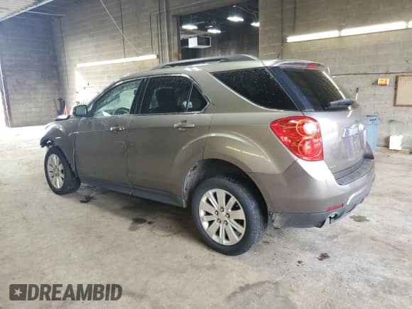 2011 Chevrolet Equinox 1LT with VIN 2CNFLEE53B6400904, listed as a Copart auction lot 80798125 with 60,275 mi miles and Salvage title. Bid and sale history available at DreamBid. Image 2.