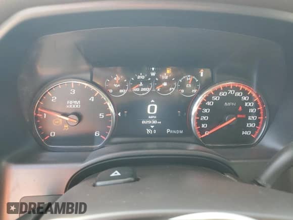 2016 GMC Sierra 1500 Denali z VIN 3GTU2PEJ2GG371785, wystawiony jako Copart lot #81668355 z przebiegiem 82 938 mil mil oraz Szkoda całkowita • Salvage title. Historia ofert i sprzedaży dostępna na DreamBid. Obrazek 9.