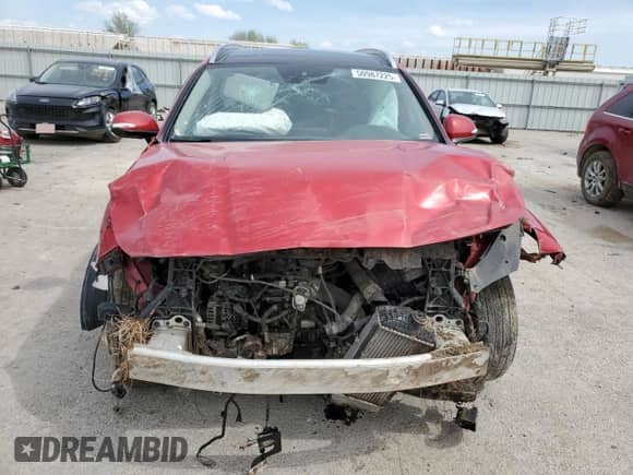 2021 Hyundai Santa Fe Limited with VIN 5NMS44AL5MH321809, listed as a Copart auction lot 50987225 with Not provided miles and Salvage title. Bid and sale history available at DreamBid. Image 5.