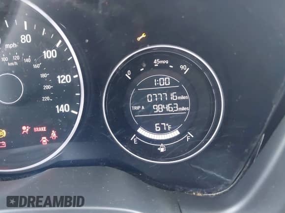 2021 Honda HR-V LX with VIN 3CZRU5H3XMM723617, listed as a IAAI auction lot 42450010 with 77,716 mi miles and . Bid and sale history available at DreamBid. Image 7.