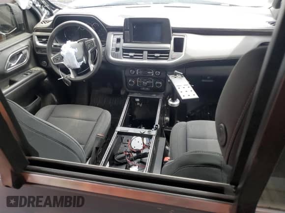 2021 Chevrolet Tahoe Commercial with VIN 1GNSCLED7MR457846, listed as a Copart auction lot 53887485 with 98,510 mi miles and Salvage title. Bid and sale history available at DreamBid. Image 8.