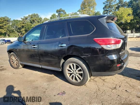 2013 Nissan Pathfinder S with VIN 5N1AR2MM8DC636054, listed as a Copart auction lot 81002065 with 156,448 mi miles and Salvage title. Bid and sale history available at DreamBid. Image 2.