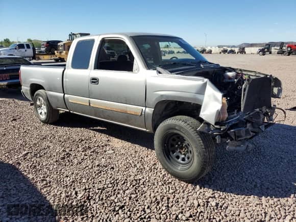 2006 Chevrolet Silverado 1500 LS z VIN 1GCEC19X26Z239427, wystawiony jako Copart lot #79347794 z przebiegiem Nie podano mil oraz Czysty tytuł • Clean title. Historia ofert i sprzedaży dostępna na DreamBid. Obrazek 4.