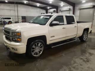 2014 Chevrolet Silverado 1500 High Country with VIN 3GCUKTEJ3EG320902, listed as a Copart auction lot 87864585 with 185,138 mi miles and Salvage title. Bid and sale history available at DreamBid. Image 1.