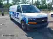 2018 Chevrolet Express Cargo with VIN 1GCZGHFGXJ1165877, listed as a IAAI auction lot 42642887 with 120,421 mi miles and . Bid and sale history available at DreamBid. Image 1.