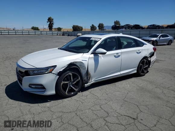 2020 Honda Accord EX-L with VIN 1HGCV3F59LA010187, listed as a Copart auction lot 68760875 with 156,153 mi miles and Salvage title. Bid and sale history available at DreamBid. Image 1.