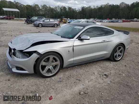 2015 Ford Mustang EcoBoost Premium with VIN 1FA6P8TH2F5316412, listed as a Copart auction lot 85851335 with Not provided miles and Salvage title. Bid and sale history available at DreamBid. Image 1.