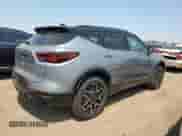 2024 Chevrolet Blazer RS with VIN 3GNKBERS0RS121225, listed as a Copart auction lot 59753435 with 10,207 mi miles and Salvage title. Bid and sale history available at DreamBid. Image 3.