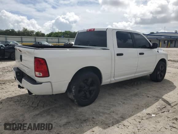 2016 Ram 1500 Express with VIN 1C6RR6KT5GS405171, listed as a Copart auction lot 84069465 with 91,969 mi miles and Salvage title. Bid and sale history available at DreamBid. Image 3.