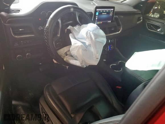 2021 Chevrolet Tahoe RST with VIN 1GNSCRKD3MR263502, listed as a Copart auction lot 64288975 with 53,906 mi miles and Salvage title. Bid and sale history available at DreamBid. Image 8.
