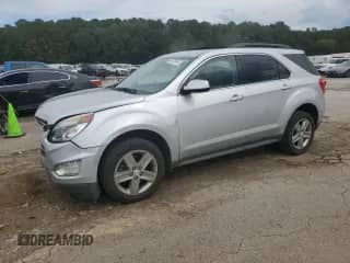 2016 Chevrolet Equinox LT с VIN 2GNALCEKXG1130638, выставлен на аукционе Copart как лот 81975645 с пробегом 69 916 миль миль и Списание • Salvage title. История ставок и продаж доступна на DreamBid. Изображение 1.