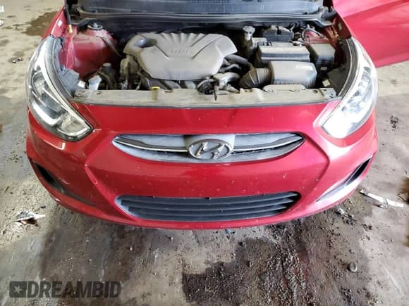 2017 Hyundai Accent Value Edition with VIN KMHCT4AE9HU385984, listed as a Copart auction lot 70838455 with 85,384 mi miles and Salvage title. Bid and sale history available at DreamBid. Image 11.