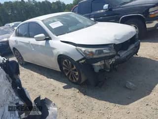 2014 Honda Accord Sport с VIN 1HGCR2F58EA059821, выставлен на аукционе IAAI как лот 43208993 с пробегом 125 369 миль миль и . История ставок и продаж доступна на DreamBid. Изображение 1.