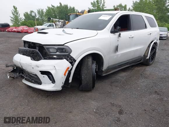 2021 Dodge Durango SRT 392 with VIN 1C4SDJGJ4MC696660, listed as a IAAI auction lot 42419277 with 30,521 mi miles and . Bid and sale history available at DreamBid. Image 20.