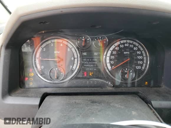 2009 Dodge 1500 TRX с VIN 1D3HB18P19S782144, выставлен на аукционе Copart как лот 72457624 с пробегом 185 383 миль миль и Списание • Salvage title. История ставок и продаж доступна на DreamBid. Изображение 9.