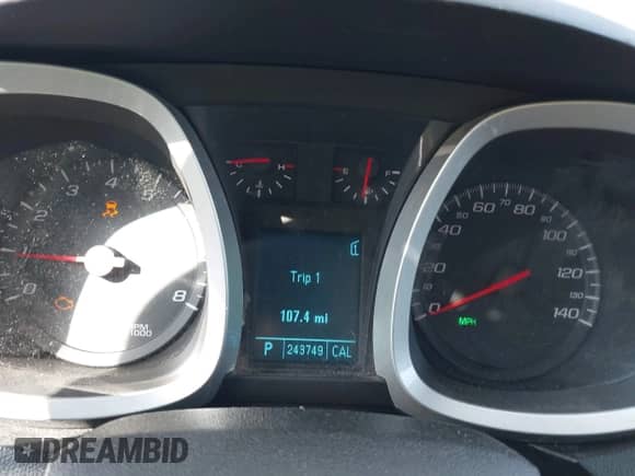 2011 Chevrolet Equinox LTZ with VIN 2GNALFEC6B1279759, listed as a IAAI auction lot 43356306 with 243,749 mi miles and . Bid and sale history available at DreamBid. Image 7.