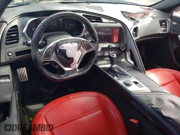 2016 Chevrolet Corvette Z51 1LT с VIN 1G1YH2D70G5120921, выставлен на аукционе Copart как лот 45147865 с пробегом Не указан миль и Списание • Salvage title. История ставок и продаж доступна на DreamBid. Изображение 8.