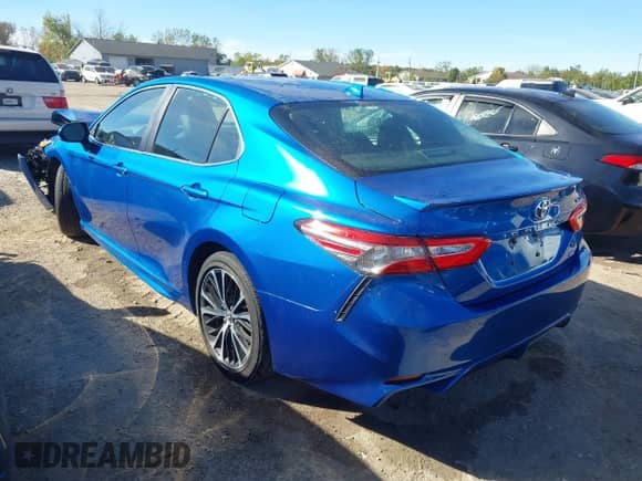 2019 Toyota Camry SE z VIN 4T1B11HK5KU261813, wystawiony jako IAAI lot #43349511 z przebiegiem 38 442 mil mil oraz . Historia ofert i sprzedaży dostępna na DreamBid. Obrazek 3.