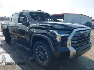 2025 Toyota Tundra Limited with VIN 5TFJA5DB2SX306721, listed as a IAAI auction lot 42405862 with 95 mi miles and . Bid and sale history available at DreamBid. Image 1.