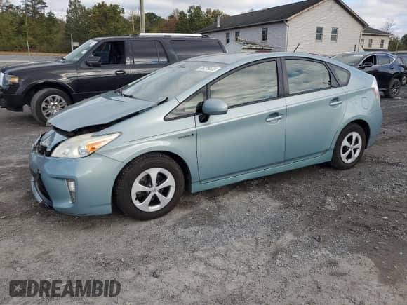 2014 Toyota Prius Three with VIN JTDKN3DU6E1810131, listed as a Copart auction lot 86275555 with 161,296 mi miles and Salvage title. Bid and sale history available at DreamBid. Image 1.