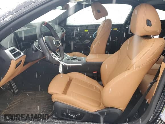 2025 BMW 4 Series M440i xDrive with VIN WBA83DA0XSCS92108, listed as a Copart auction lot 83969234 with 3,381 mi miles and Salvage title. Bid and sale history available at DreamBid. Image 7.