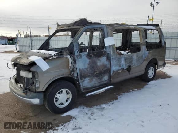 2002 Chevrolet Express с VIN 1GBFG15R821223150, выставлен на аукционе Copart как лот 88856955 с пробегом Не указан миль и На запчасти • Non repairable. История ставок и продаж доступна на DreamBid. Изображение 1.