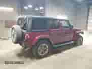 2021 Jeep Wrangler Unlimited Sahara with VIN 1C4HJXEGXMW758252, listed as a Copart auction lot 50489015 with 38,388 mi miles and Salvage title. Bid and sale history available at DreamBid. Image 3.