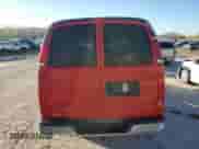 2000 Chevrolet Express Cargo YF7 with VIN 1GBFG15R9Y1275007, listed as a Copart auction lot 80754994 with Not provided miles and Salvage title. Bid and sale history available at DreamBid. Image 6.