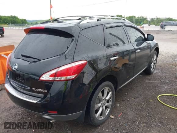 2014 Nissan Murano SL with VIN JN8AZ1MU6EW401882, listed as a IAAI auction lot 42167091 with 228,492 mi miles and . Bid and sale history available at DreamBid. Image 4.