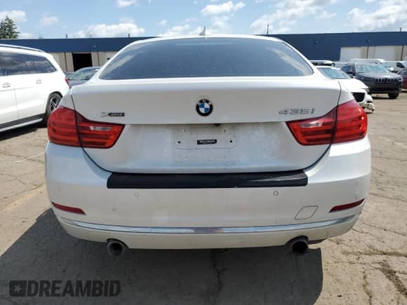 2015 BMW 4 Series 435i xDrive with VIN WBA4B3C56FGV48649, listed as a Copart auction lot 59257055 with 131,509 mi miles and Clean title. Bid and sale history available at DreamBid. Image 6.