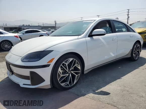 2023 Hyundai Ioniq 6 SEL z VIN KMHM34AAXPA022997, wystawiony jako Copart lot #62491415 z przebiegiem 39 148 mil mil oraz Szkoda całkowita • Salvage title. Historia ofert i sprzedaży dostępna na DreamBid. Obrazek 1.