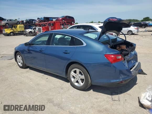 2025 Chevrolet Malibu LS с VIN 1G1ZB5ST6SF105754, выставлен на аукционе Copart как лот 64281105 с пробегом 20 391 миль миль и Списание • Salvage title. История ставок и продаж доступна на DreamBid. Изображение 2.