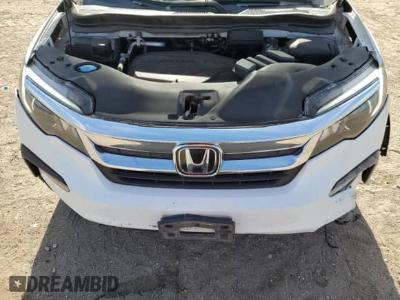 2022 Honda Pilot EX-L with VIN 5FNYF6H55NB015235, listed as a Copart auction lot 60871925 with 140,008 mi miles and Salvage title. Bid and sale history available at DreamBid. Image 12.