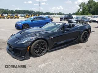 2016 Chevrolet Corvette Z06 3LZ z VIN 1G1YU3D6XG5610758, wystawiony jako Copart lot #65774355 z przebiegiem 27 675 mil mil oraz Szkoda całkowita • Salvage title. Historia ofert i sprzedaży dostępna na DreamBid. Obrazek 1.