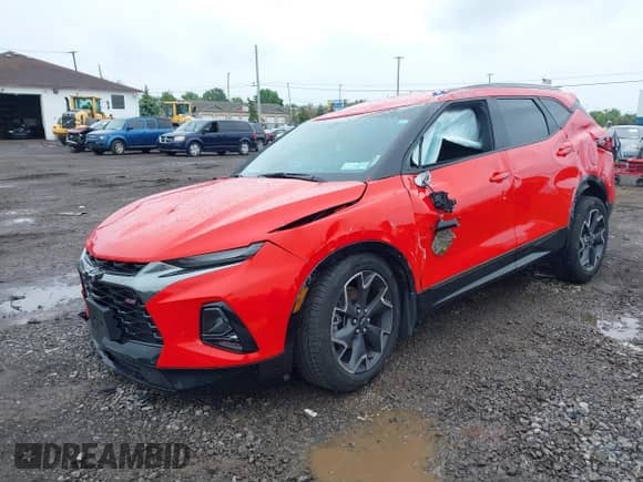 2022 Chevrolet Blazer RS с VIN 3GNKBKRS8NS137309, выставлен на аукционе IAAI как лот 42366221 с пробегом 38 368 миль миль и . История ставок и продаж доступна на DreamBid. Изображение 2.