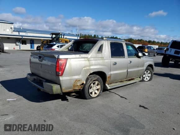 2002 Cadillac Escalade EXT with VIN 3GYEK63N22G271158, listed as a Copart auction lot 87257585 with Not provided miles and Clean title. Bid and sale history available at DreamBid. Image 3.