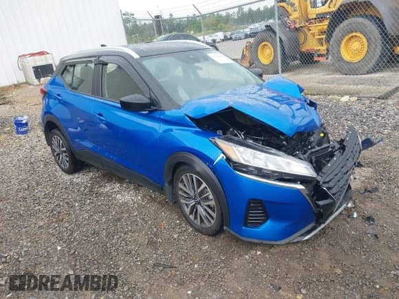 2024 Nissan Kicks SV с VIN 3N1CP5CV2RL574437, выставлен на аукционе IAAI как лот 43114258 с пробегом 50 795 миль миль и . История ставок и продаж доступна на DreamBid. Изображение 1.
