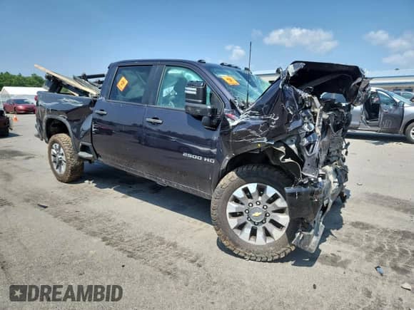 2024 Chevrolet Silverado 2500HD Custom с VIN 2GC4YME76R1129465, выставлен на аукционе Copart как лот 66596175 с пробегом Не указан миль и Списание • Salvage title. История ставок и продаж доступна на DreamBid. Изображение 4.