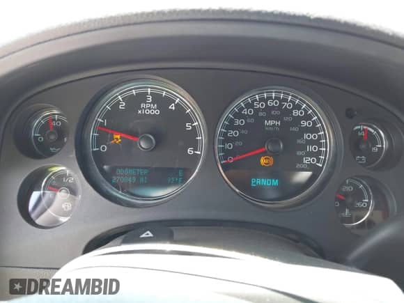 2013 Chevrolet Suburban LTZ with VIN 1GNSCKE08DR101994, listed as a IAAI auction lot 42597417 with 270,849 mi miles and . Bid and sale history available at DreamBid. Image 7.