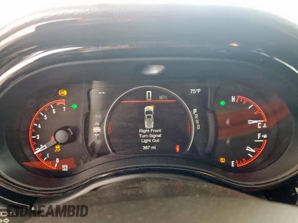 2025 Dodge Durango GT with VIN 1C4RDHDG1SC552688, listed as a Copart auction lot 85329755 with 367 mi miles and Clean title. Bid and sale history available at DreamBid. Image 9.